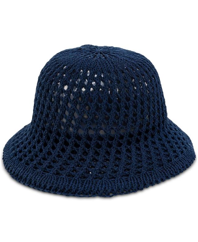 On 34th Womens Open-Knit Crochet Cloche Hat, Created for Macys Product Image