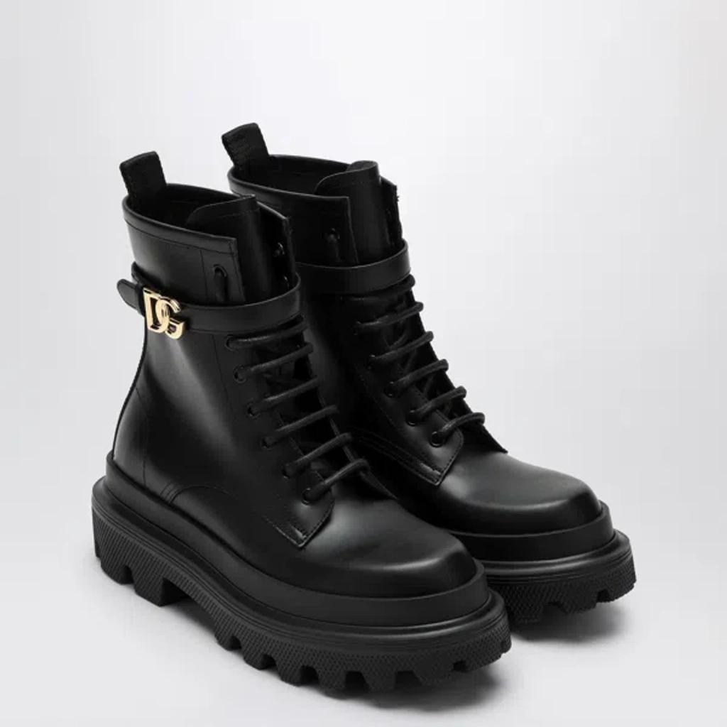 DOLCE & GABBANA Dg Ankle Boots In Black Product Image