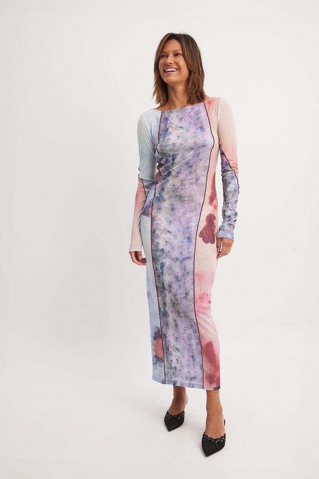 Multi Printed Maxi Dress Product Image