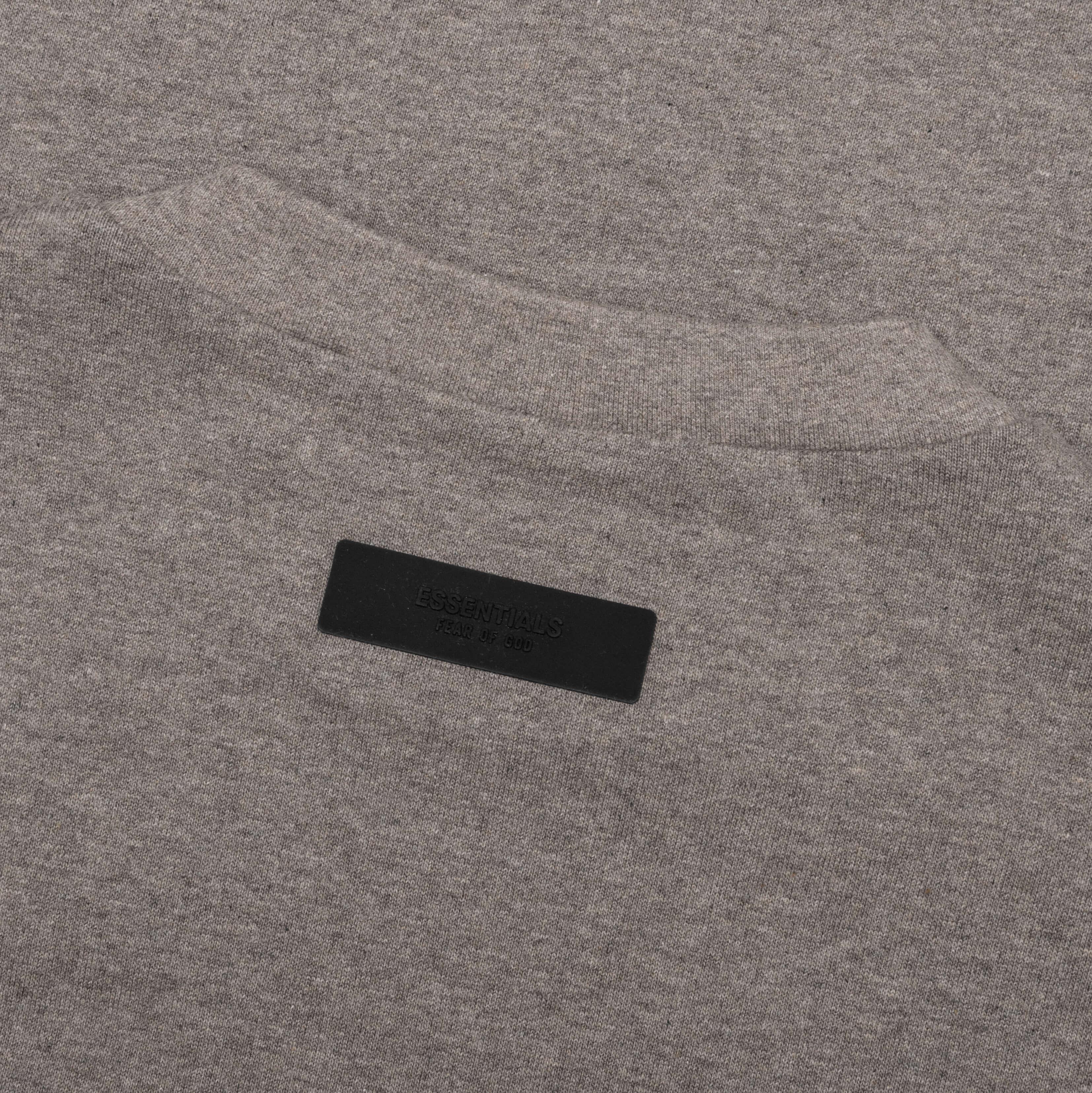 Essentials Heavy L/S Tee - Heather Grey Male Product Image