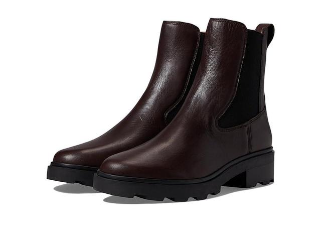 Madewell The Wyckoff Chelsea Lugsole Boot in Leather (Chocolate Raisin) Women's Boots Product Image