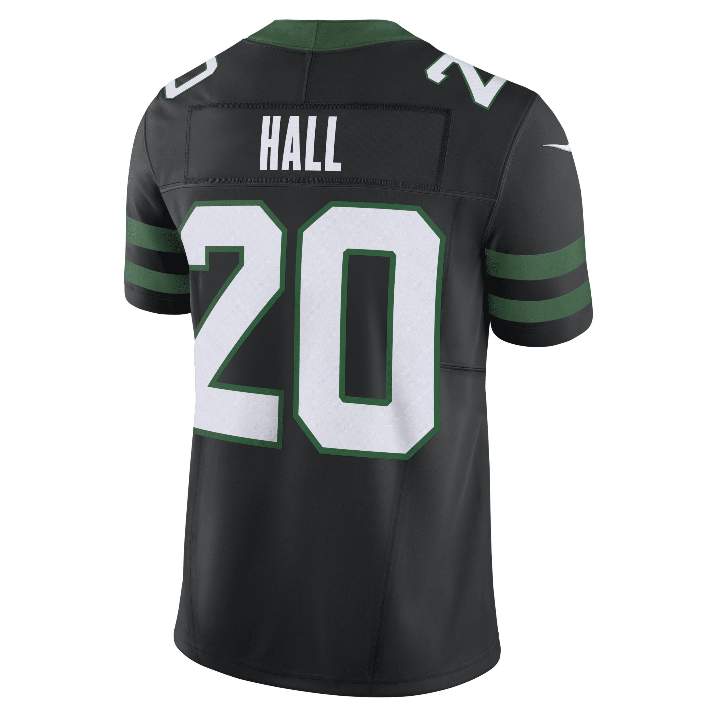 Mens Nike Breece Hall Legacy New York Jets Alternate Vapor F.U.S.E. Limited Jersey Product Image