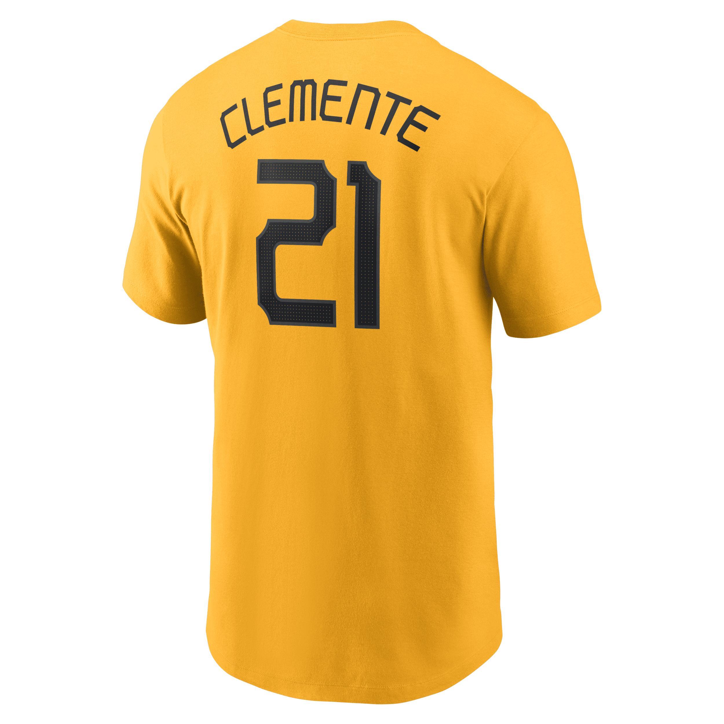 Roberto Clemente Pittsburgh Pirates City Connect Fuse Nike Mens MLB T-Shirt Product Image