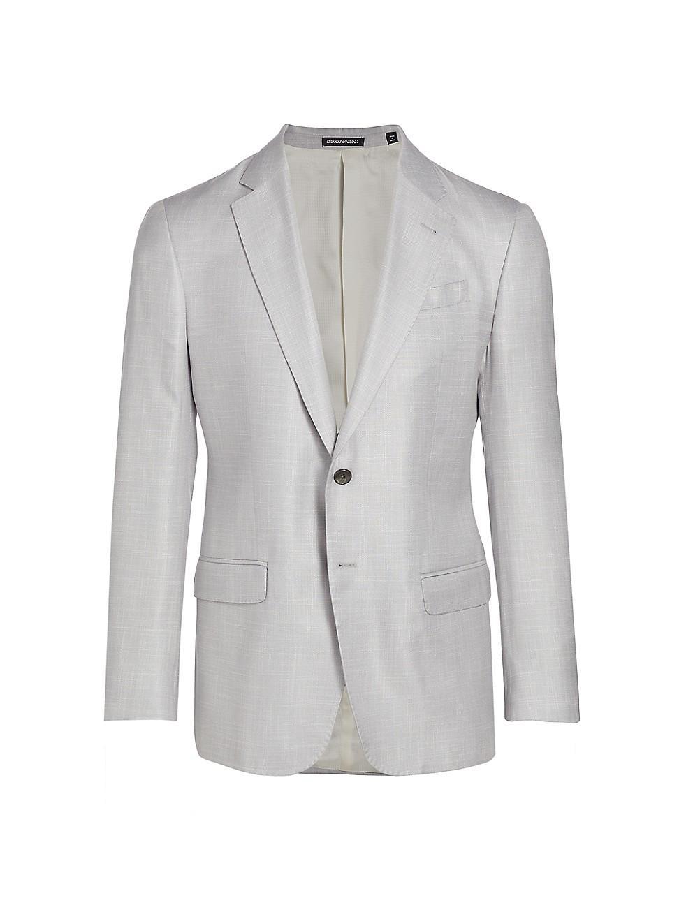 Mens Woven Two-Button Blazer Product Image