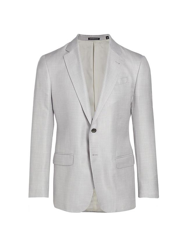 Mens Woven Two-Button Blazer Product Image