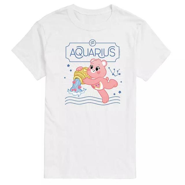 Big & Tall Care Bears Aquarius Graphic Tee, Mens Product Image