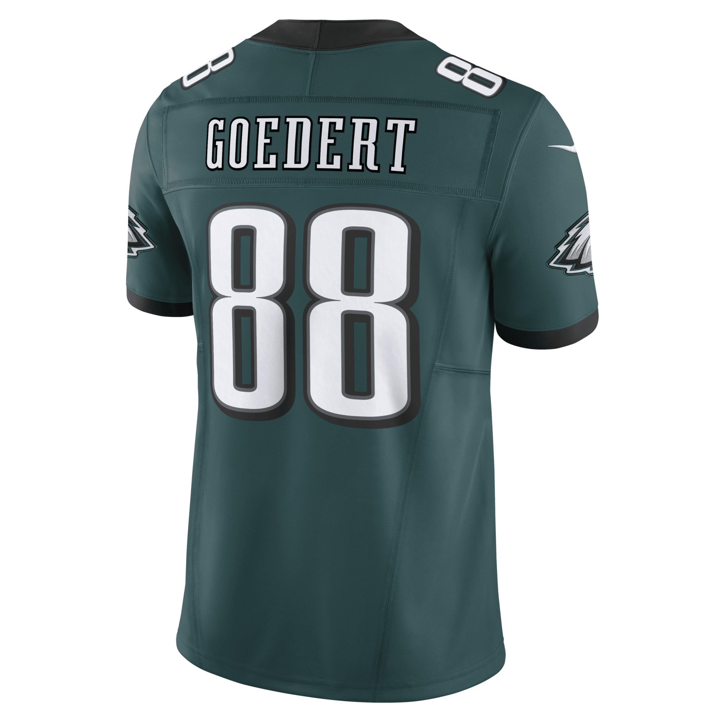 Mens Nike Dallas Goedert Midnight Philadelphia Eagles Vapor F.U.S.E. Limited Jersey Product Image