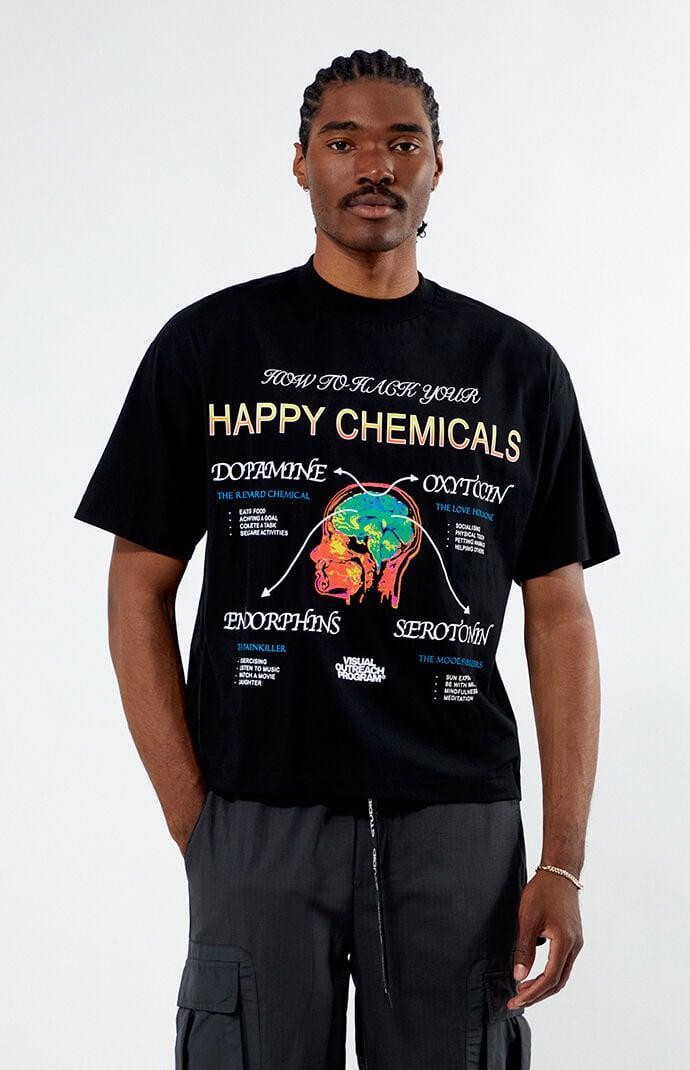 Visual Outreach Program Men's By Jungles Jungles Happy Chemicals T-Shirt Product Image