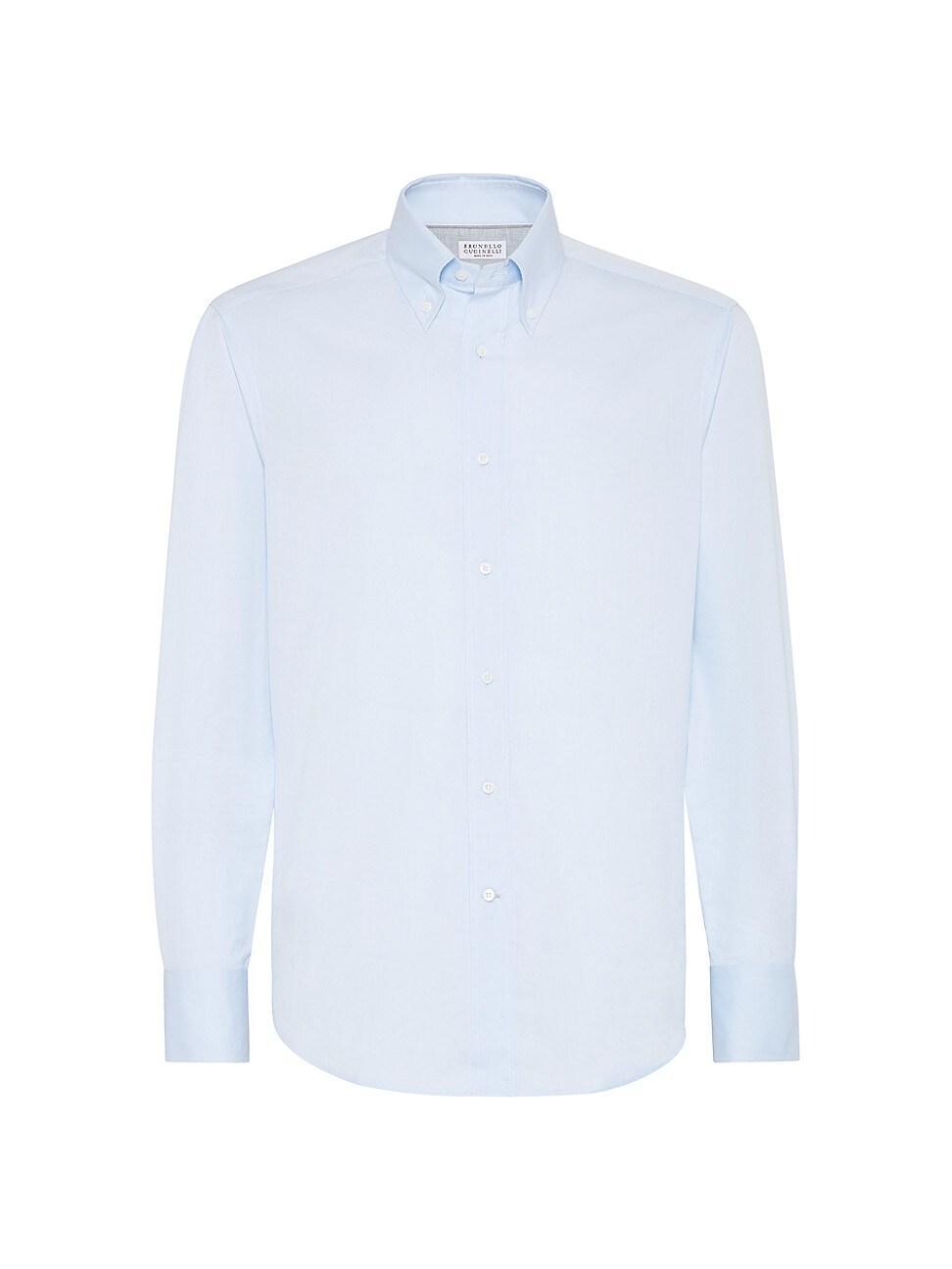 Mens Twill Slim Fit Shirt Product Image