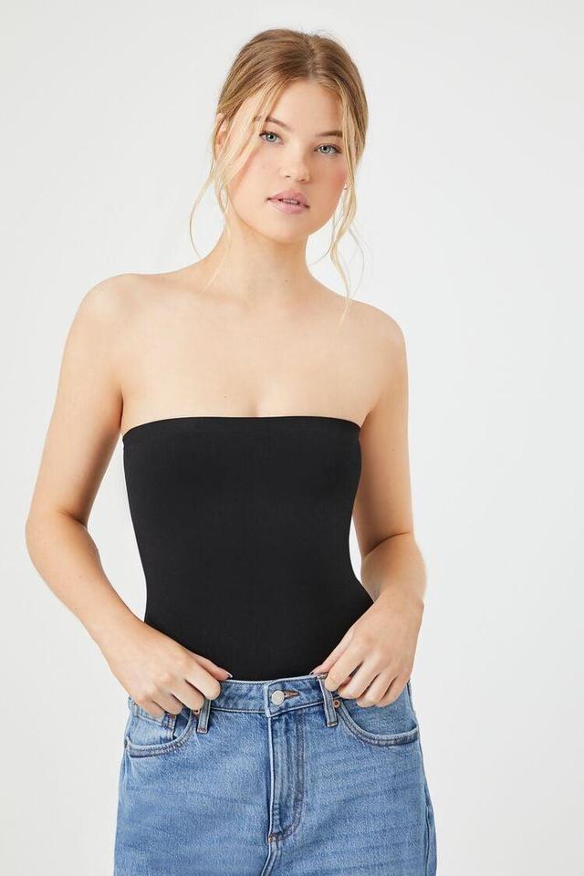 Seamless Tube Lingerie Bodysuit | Forever 21 Product Image