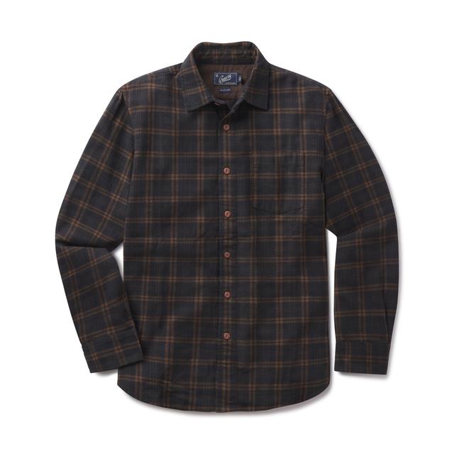 Featherweight Flannel Shirt - Navy Product Image