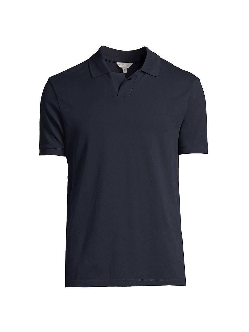 Mens Johnny Collar Polo Shirt Product Image