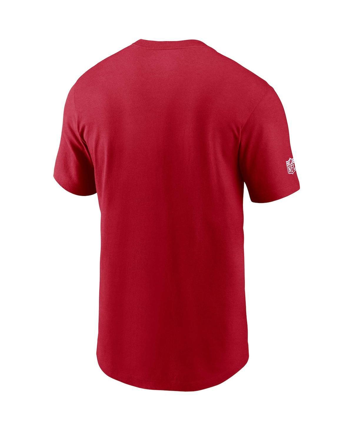 NIKE Men's  Red Tampa Bay Buccaneers Sideline Performance Long Sleeve T-shirt Product Image