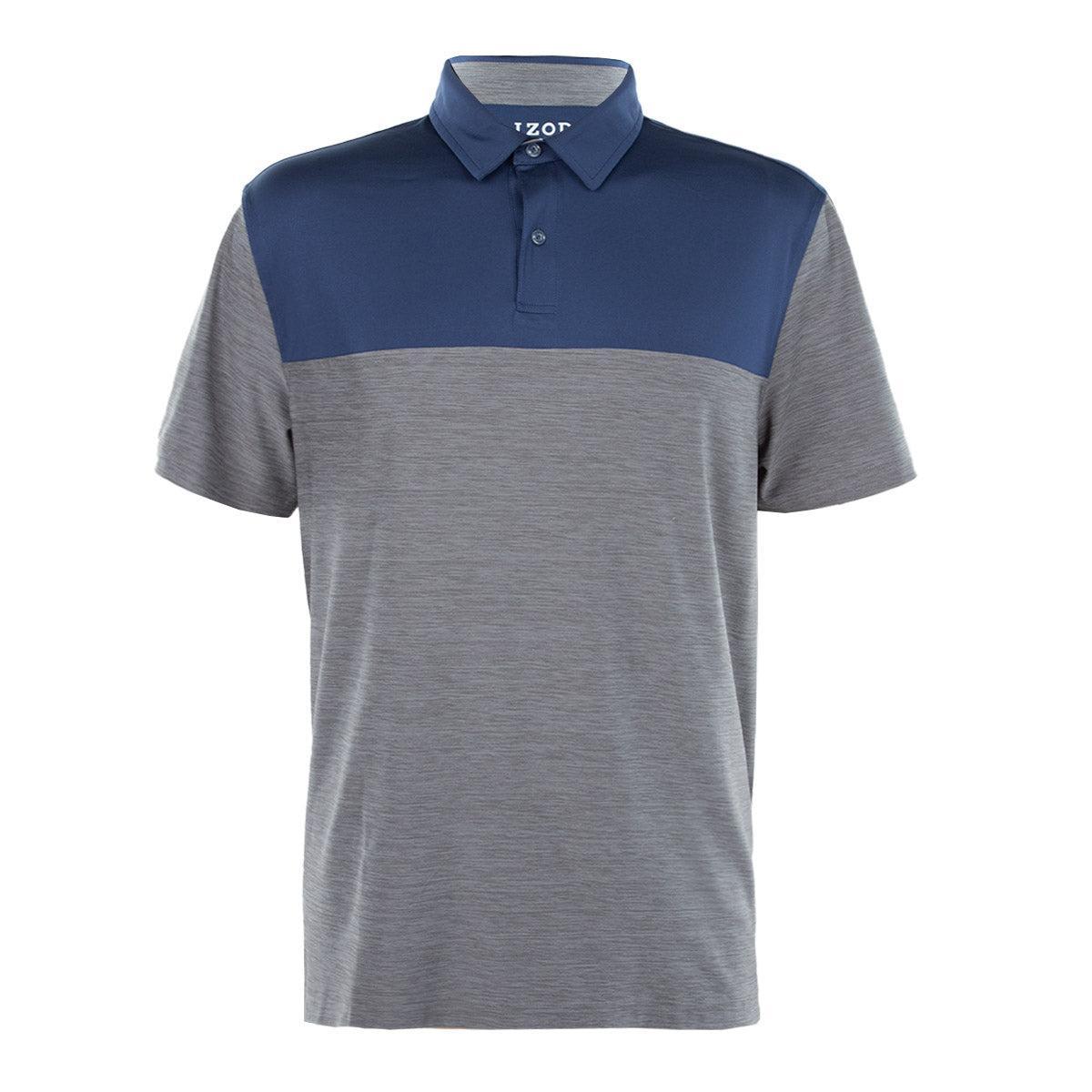 Izod Men's Colorblocked Space-Dyed Polo Product Image