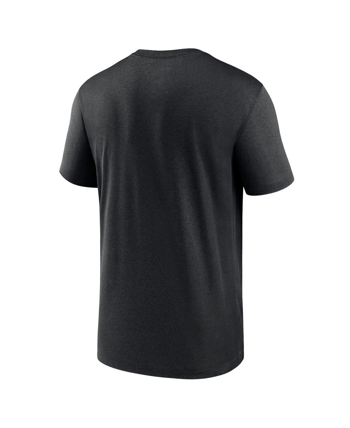 NIKE Royal Los Angeles Rams Horizontal Lockup Legend Performance T-shirt Product Image