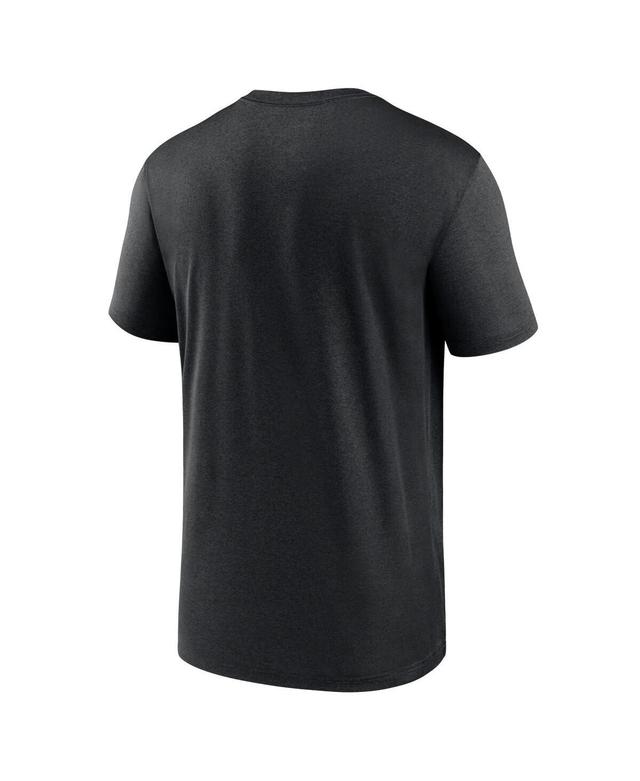 Men's Black San Francisco 49ers Primetime Legend Wordmark Performance T-shirt Product Image