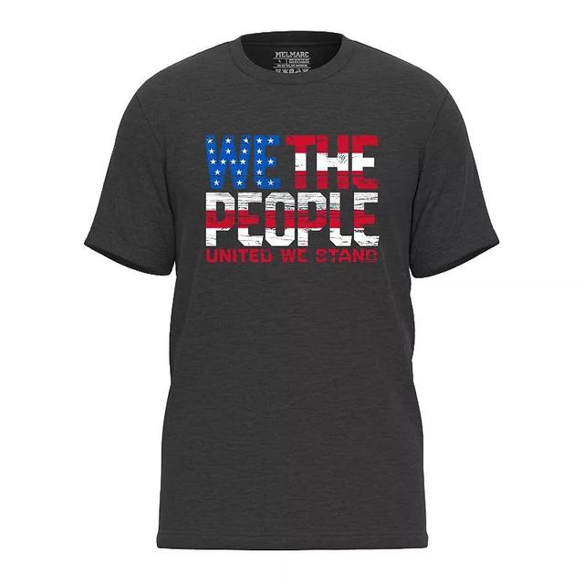 Mens Americana We The People Graphic Tee Grey Heather Product Image