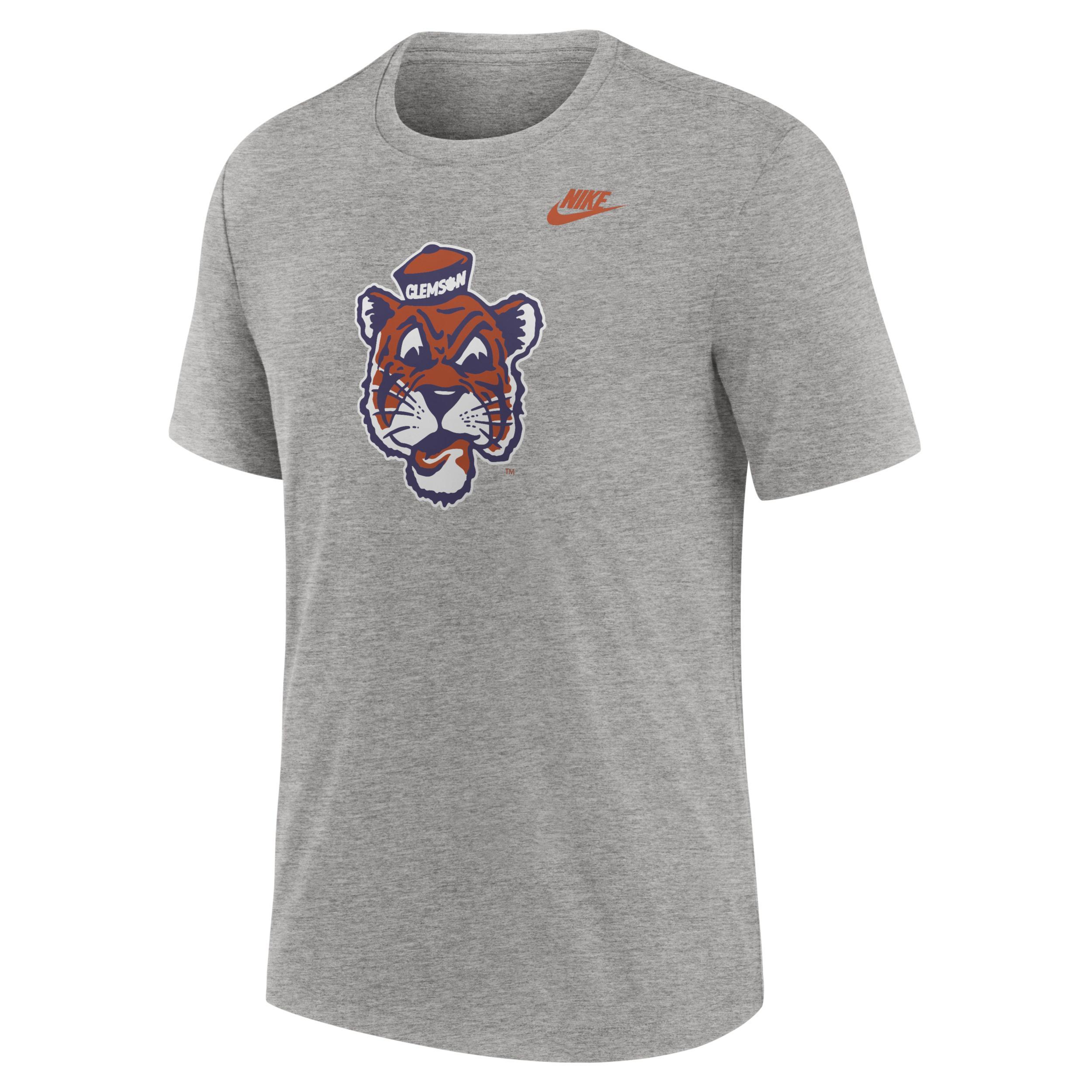 Clemson Tigers Blitz Evergreen Legacy Primary Nike Men's College T-Shirt Product Image