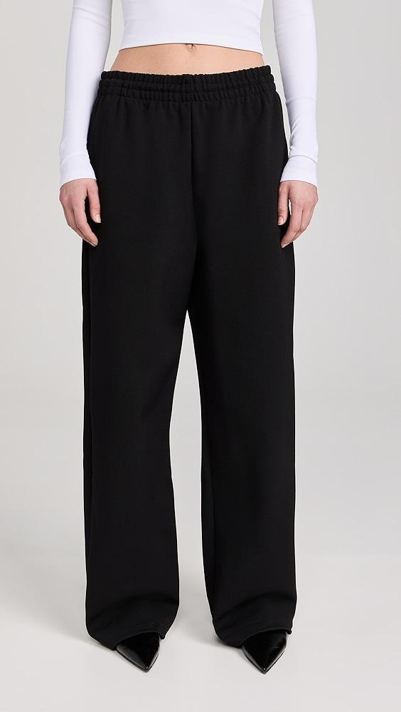 WARDROBE.NYC Semi Matte Track Pant | Shopbop Product Image