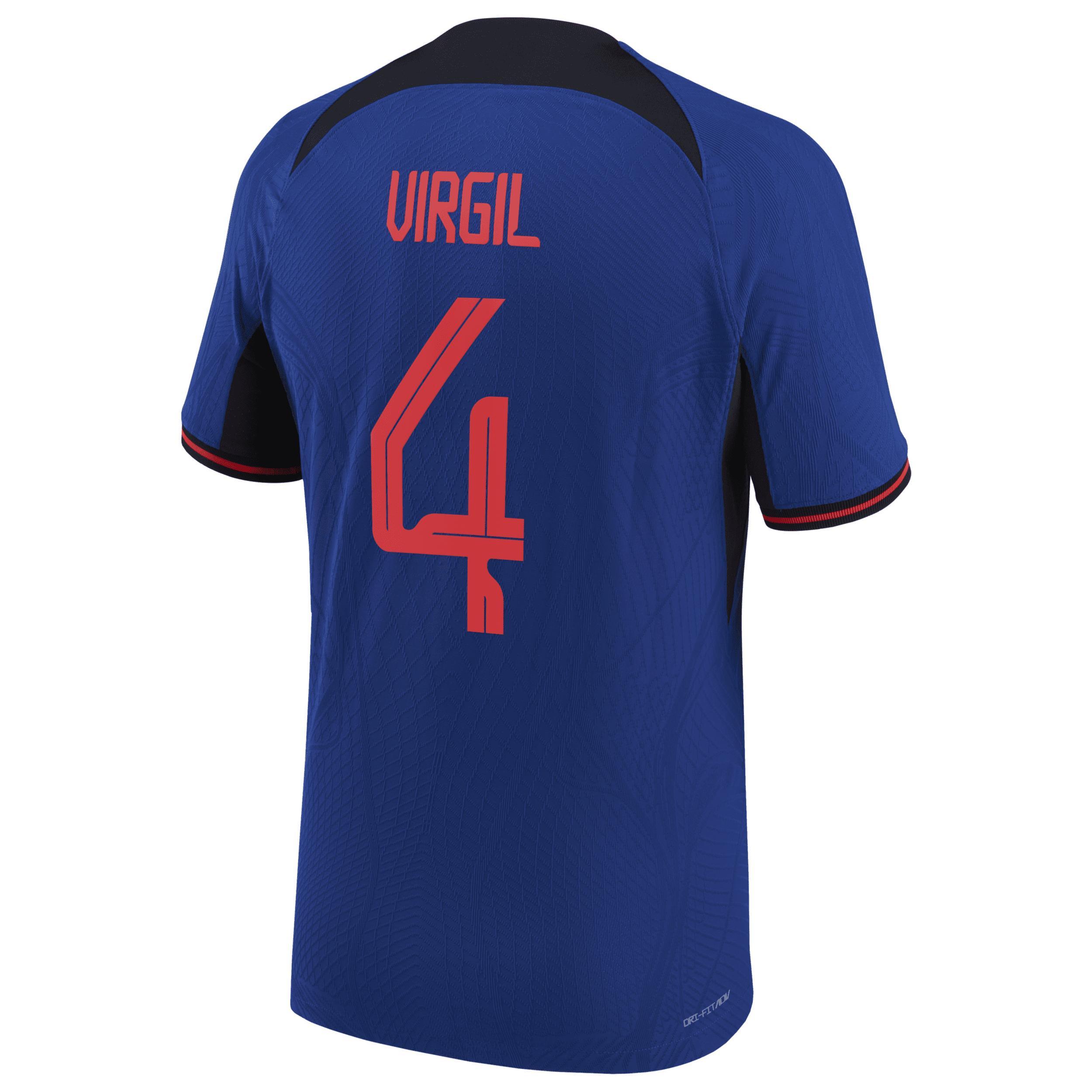 Netherlands National Team 2022/23 Vapor Match Away (Virgil van Dijk) Nike Men's Dri-FIT ADV Soccer Jersey Product Image