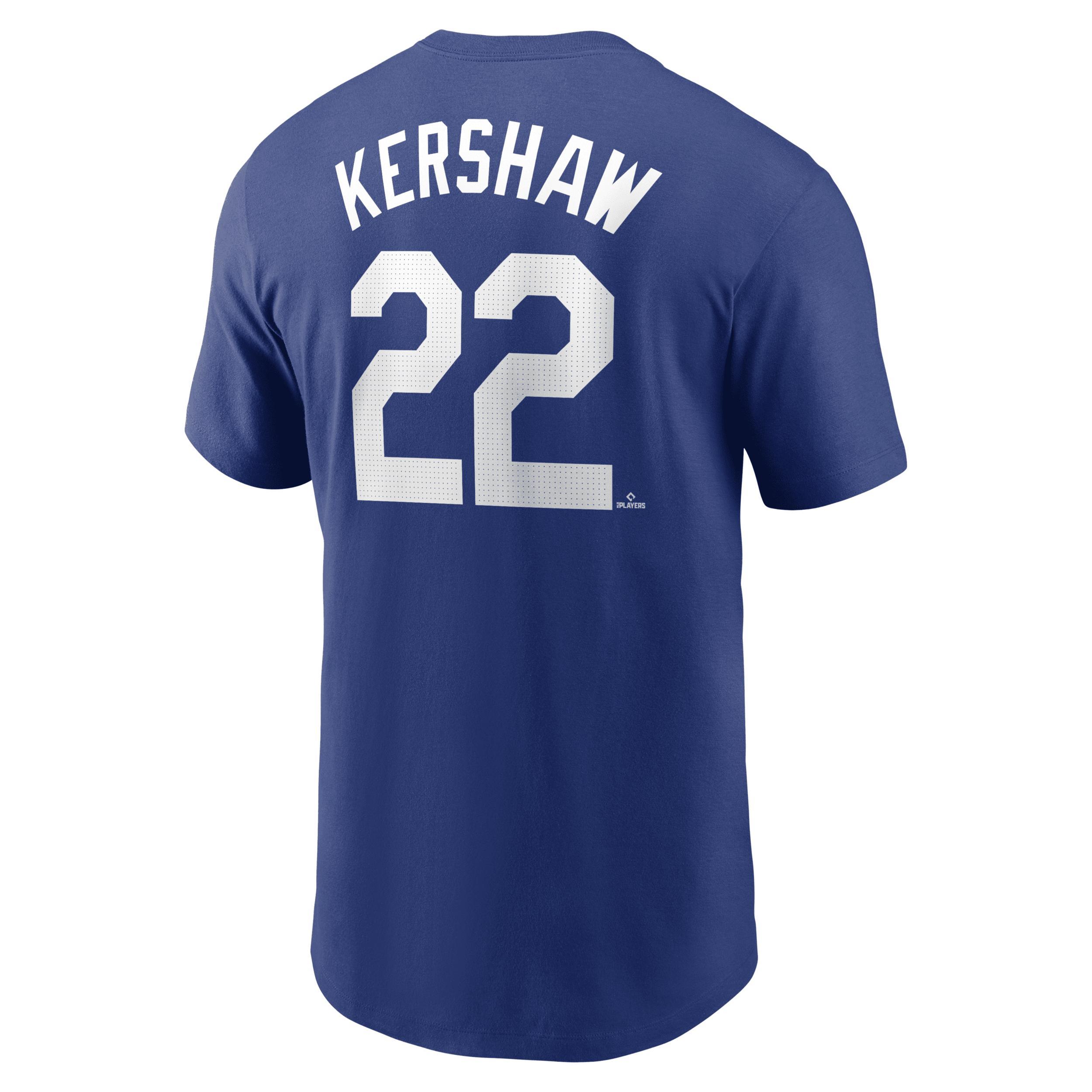 Clayton Kershaw Los Angeles Dodgers Fuse Nike Men's MLB T-Shirt Product Image