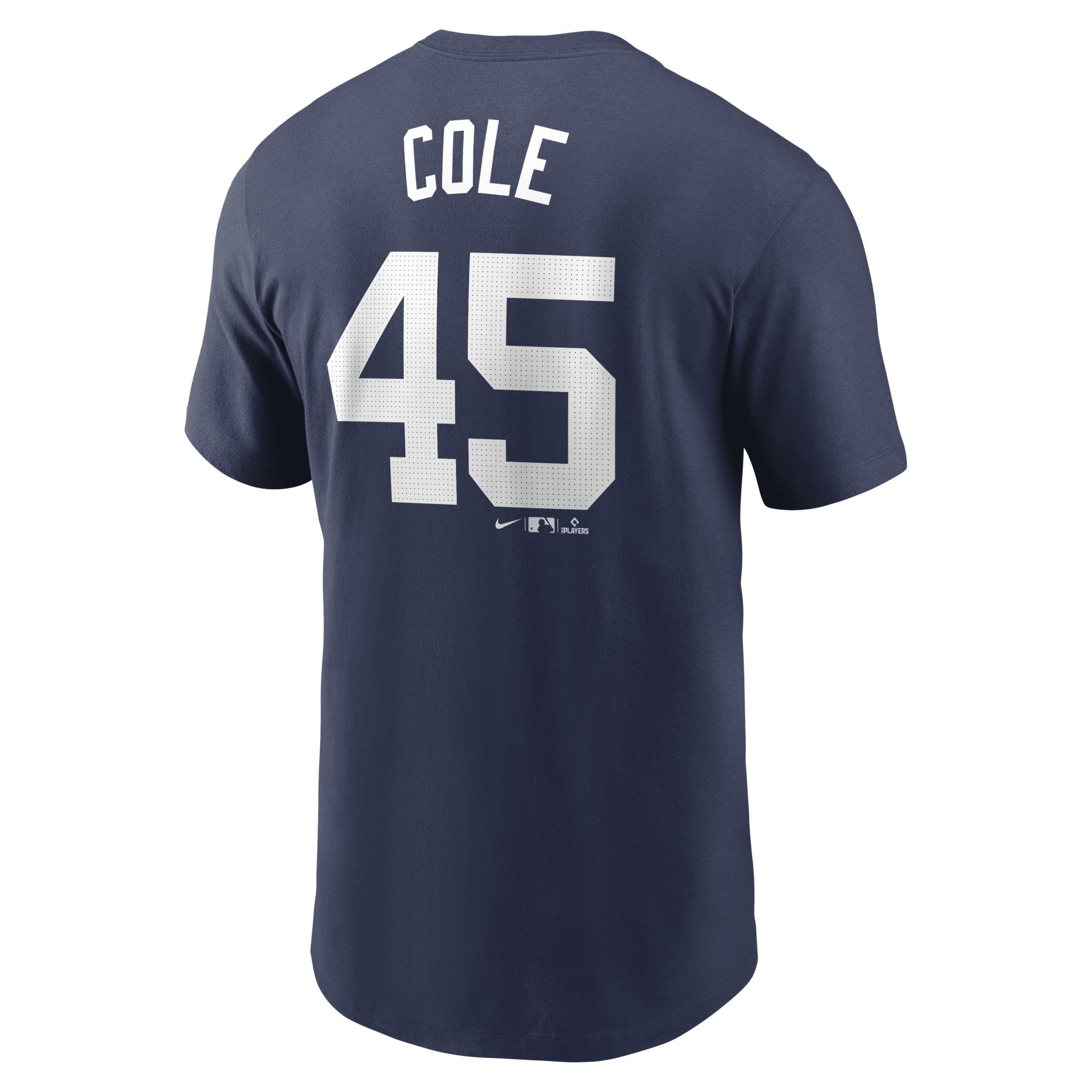 Gerrit Cole New York Yankees Fuse Nike Men's MLB T-Shirt Product Image