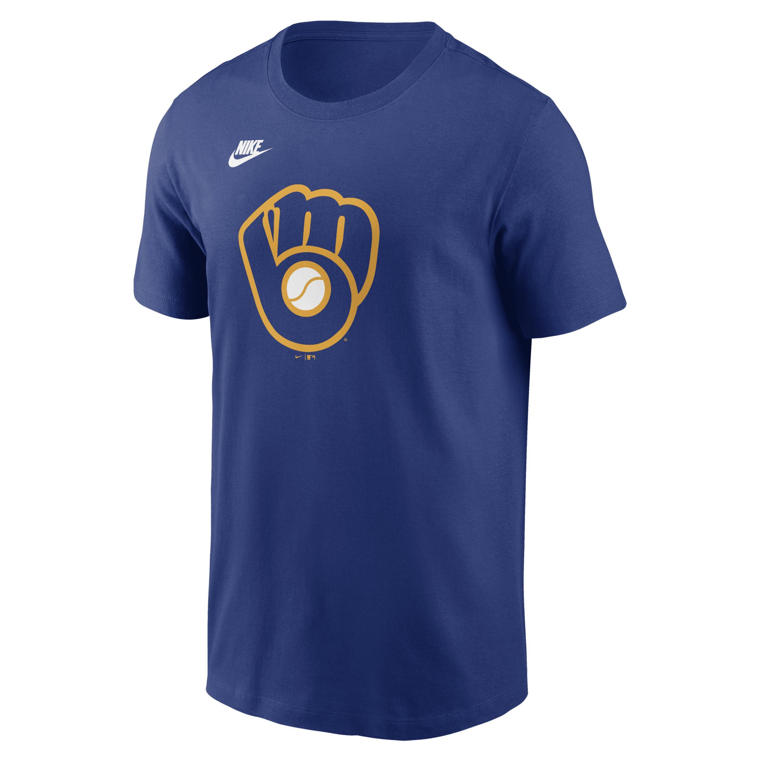 Milwaukee Brewers Cooperstown Logo Nike Mens MLB T-Shirt Product Image