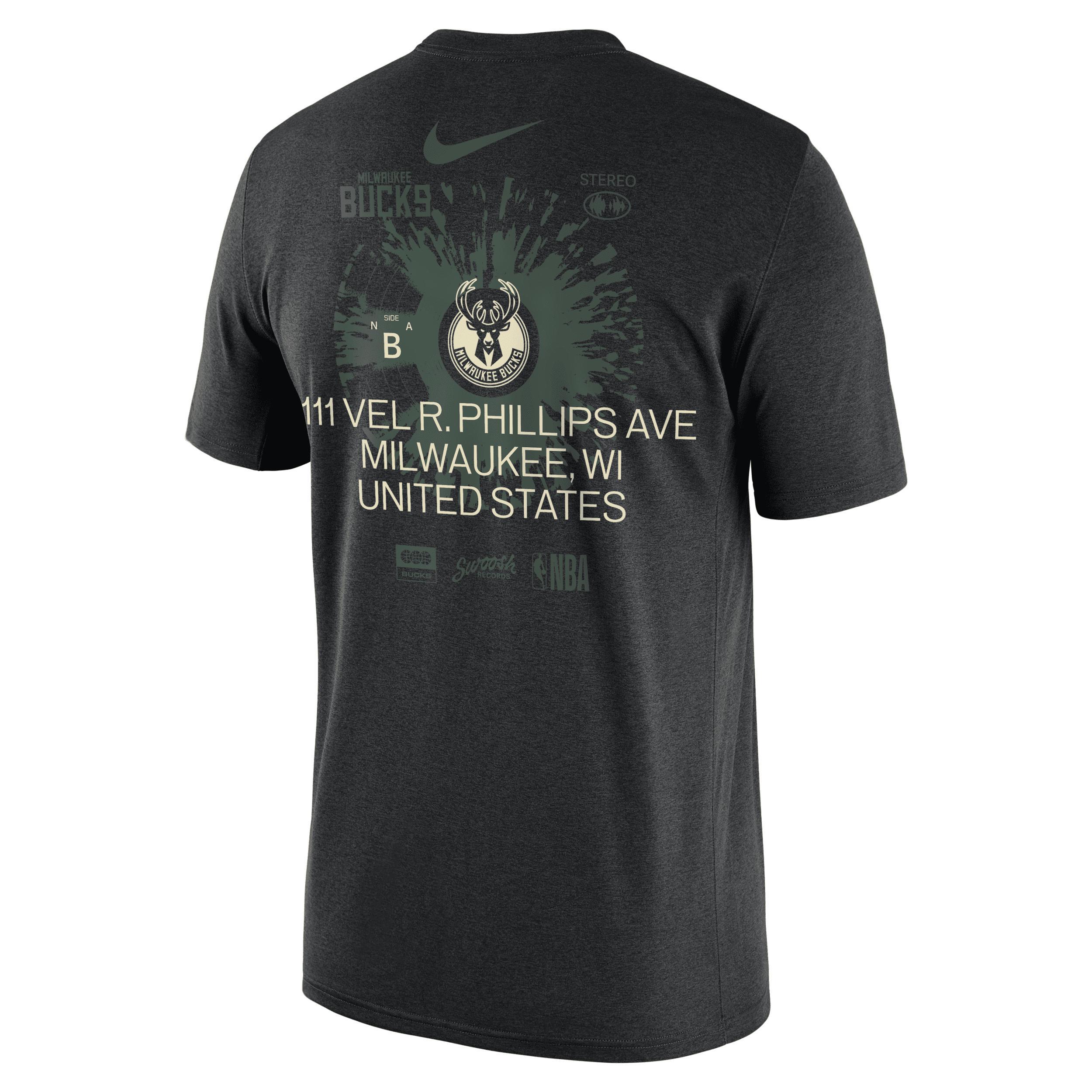 Milwaukee Bucks Max90 Nike Men's NBA T-Shirt Product Image