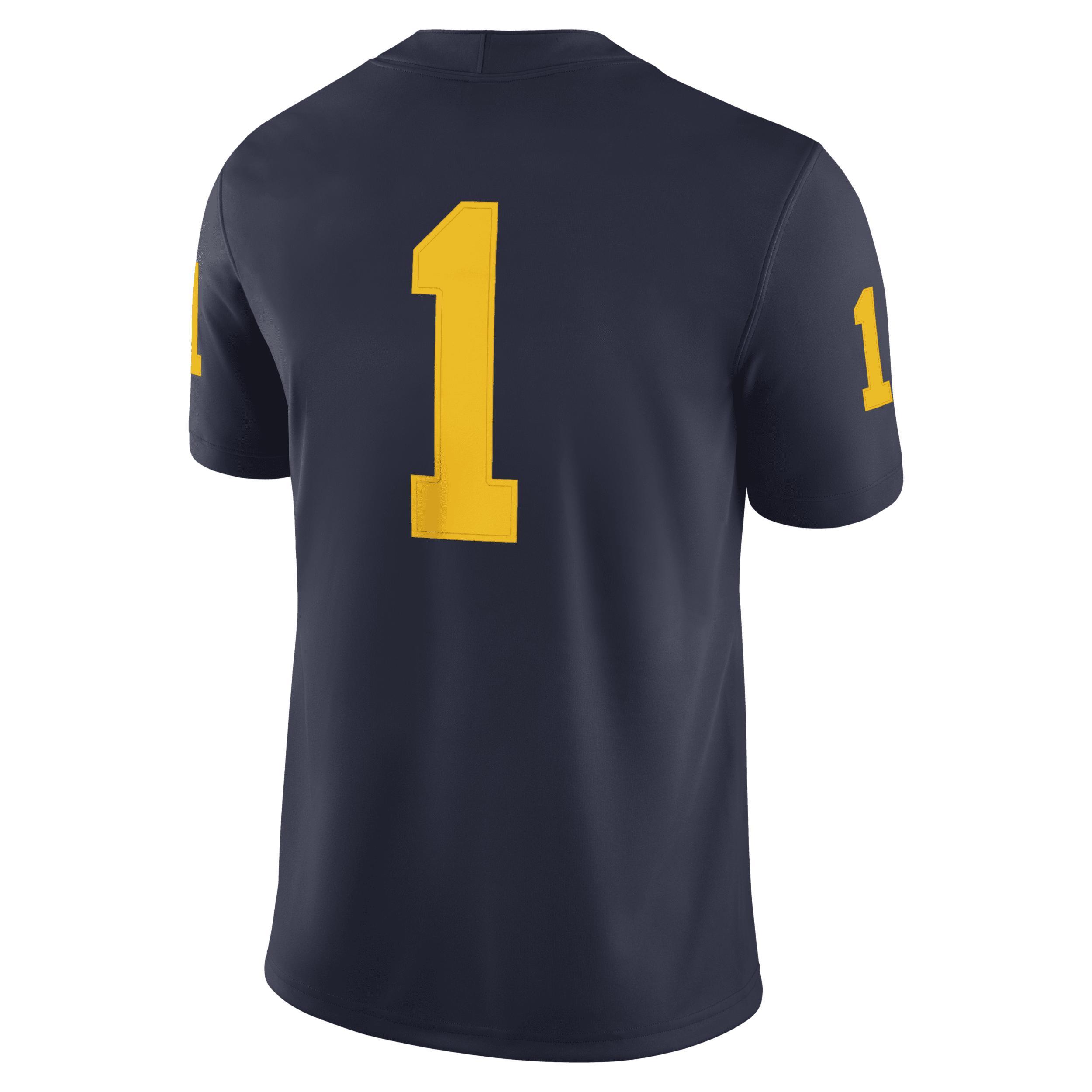 Men's Michigan Wolverines Jordan Dri-FIT College Game Jersey Product Image