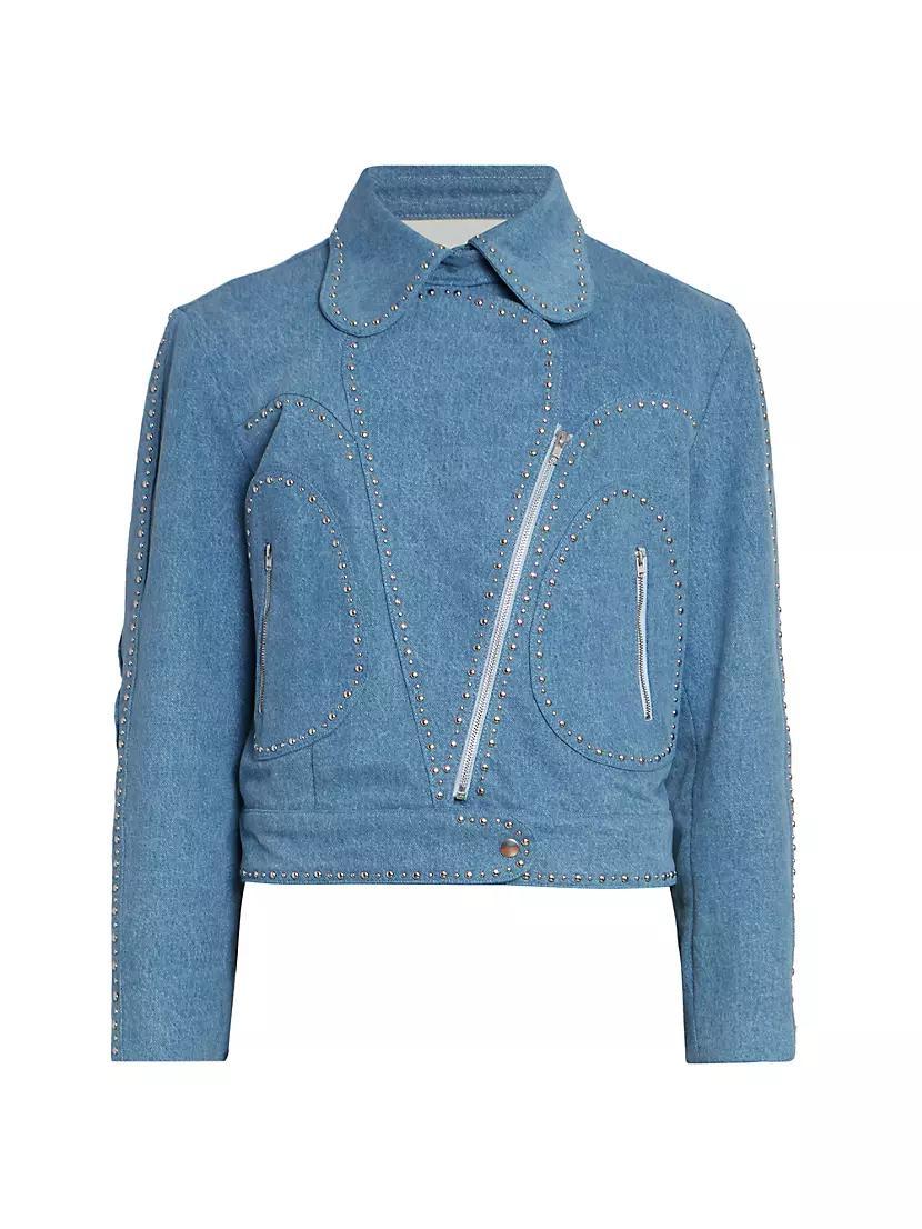 Studded Denim Jacket product image