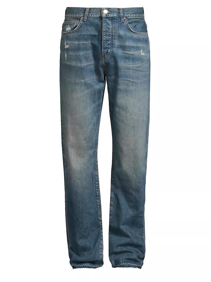 Released Hem Straight-leg Jeans Product Image