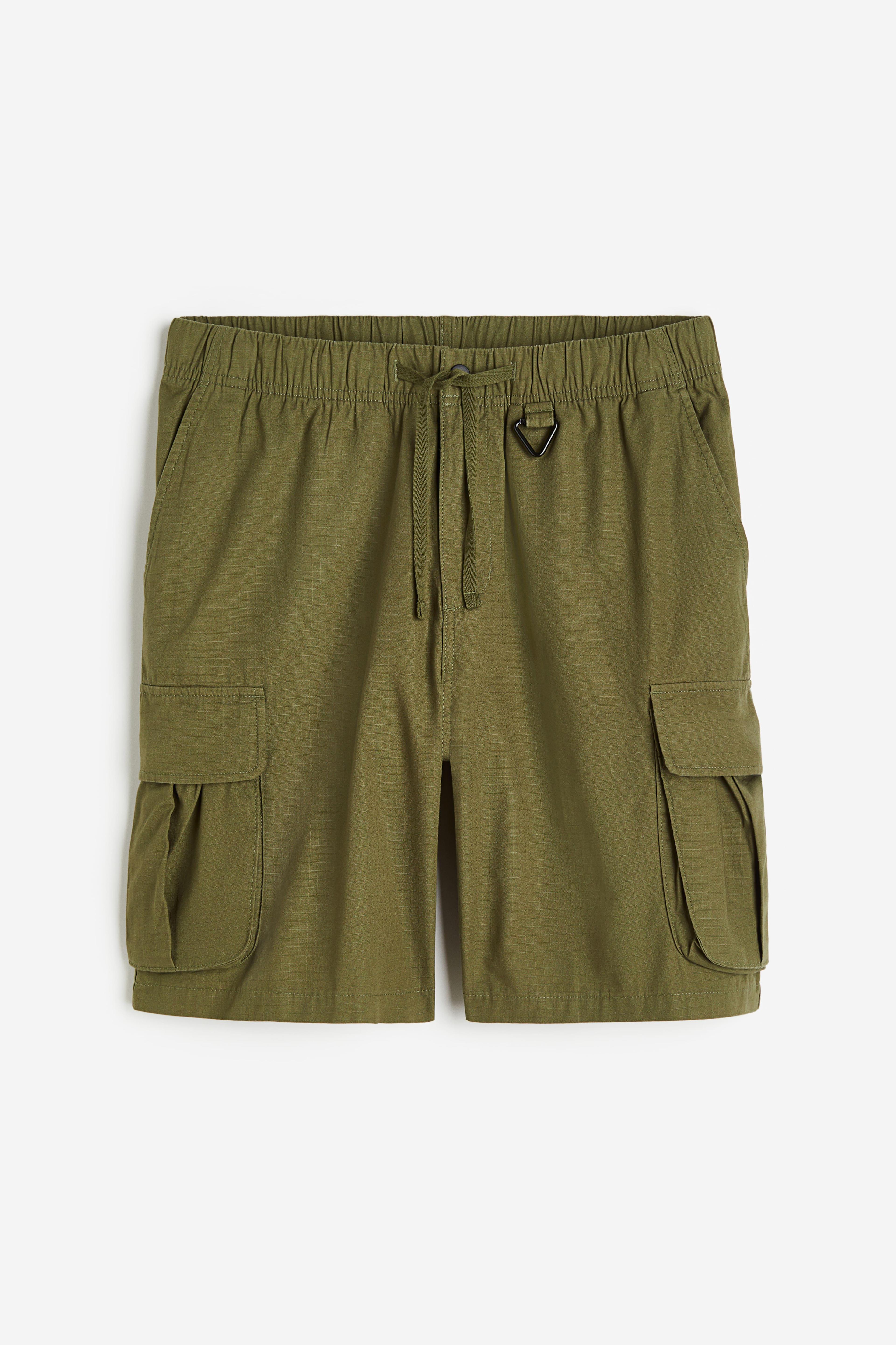 Relaxed Fit Ripstop Cargo Shorts Product Image