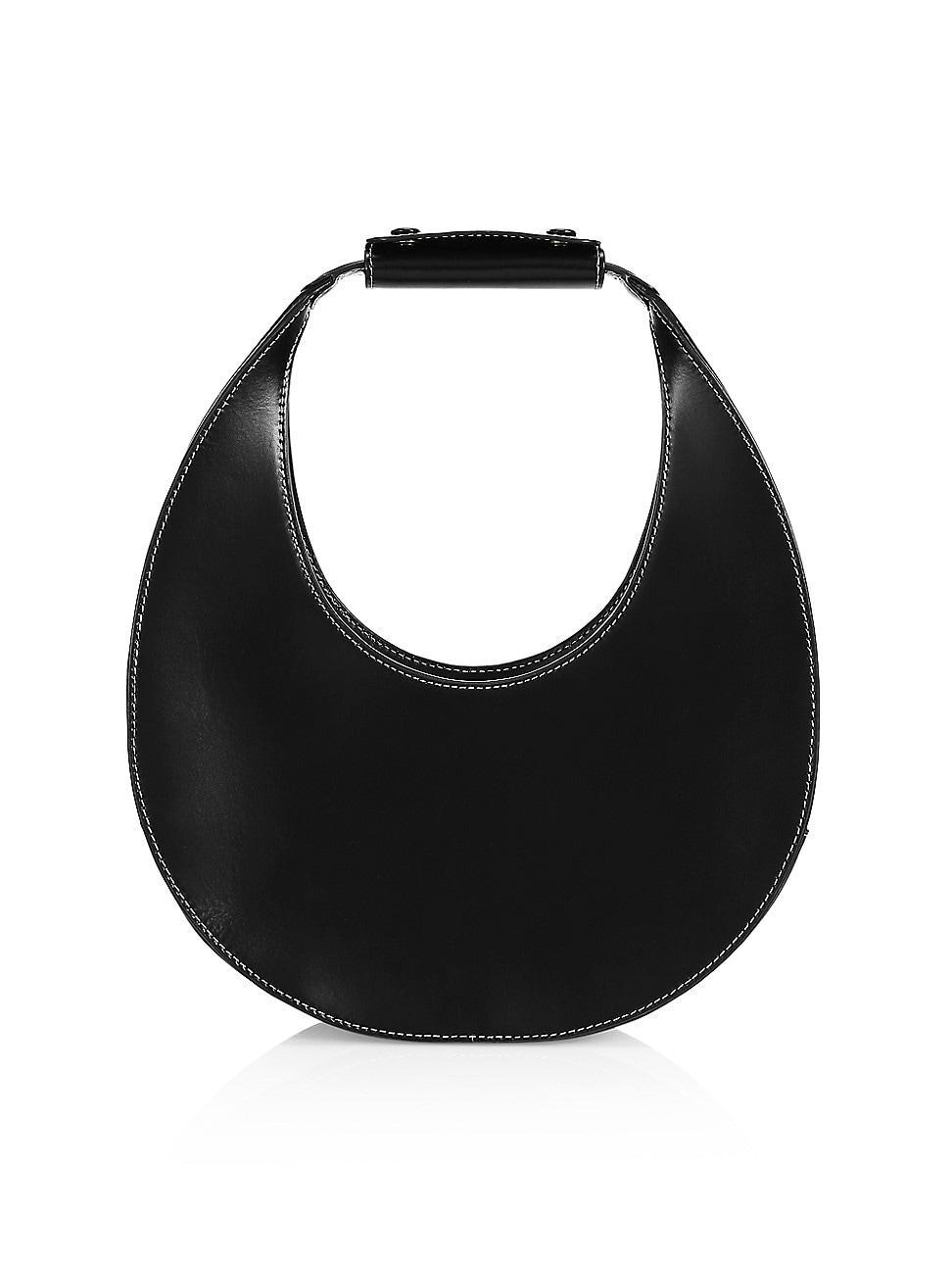 Womens Moon Leather Hobo Bag Product Image