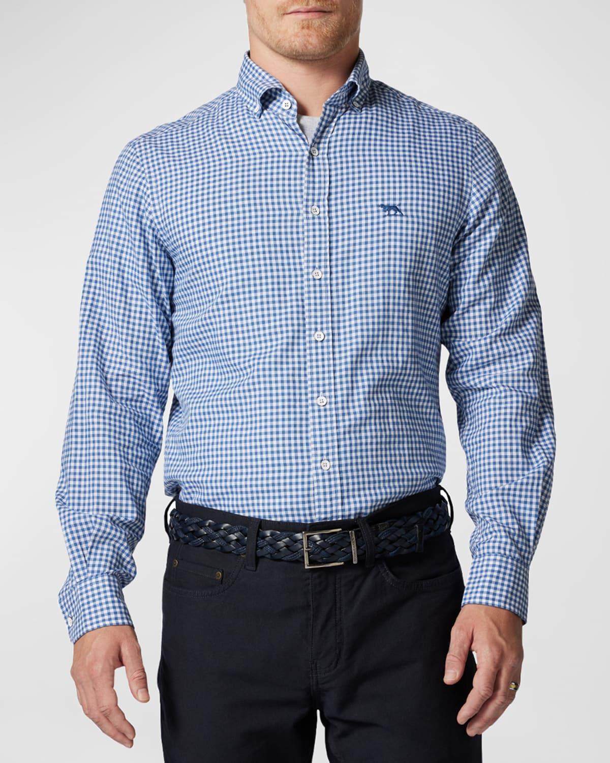 Rodd & Gunn Sports Fit Gingham Button-Down Oxford Shirt Product Image