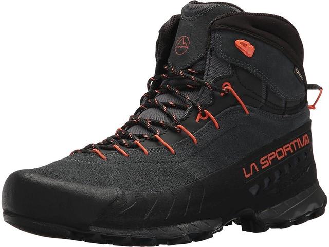 La Sportiva TX4 Mid GTX (Carbon/Flame) Men's Shoes Product Image