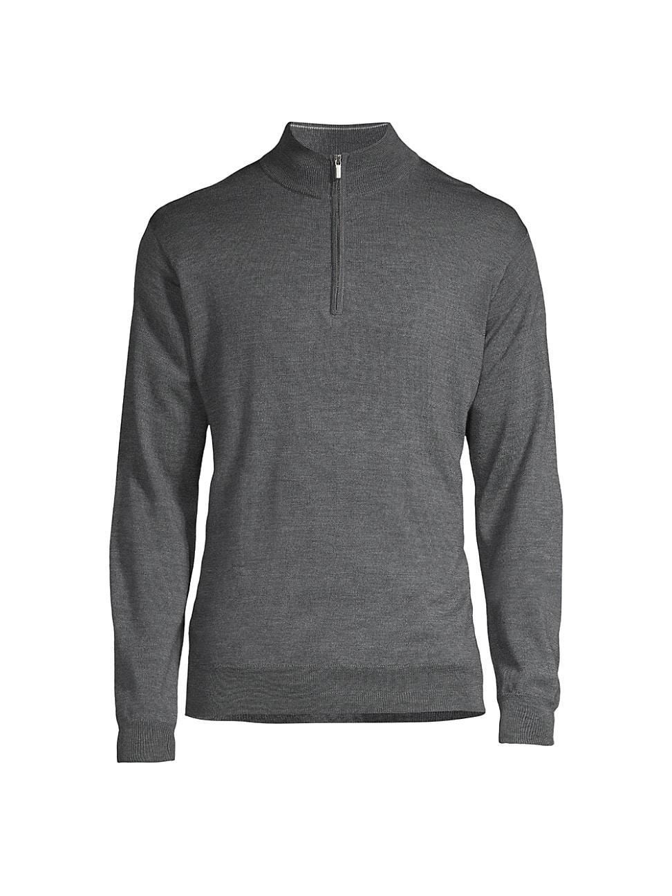 Mens Crown Soft Quarter-Zip Sweater Product Image