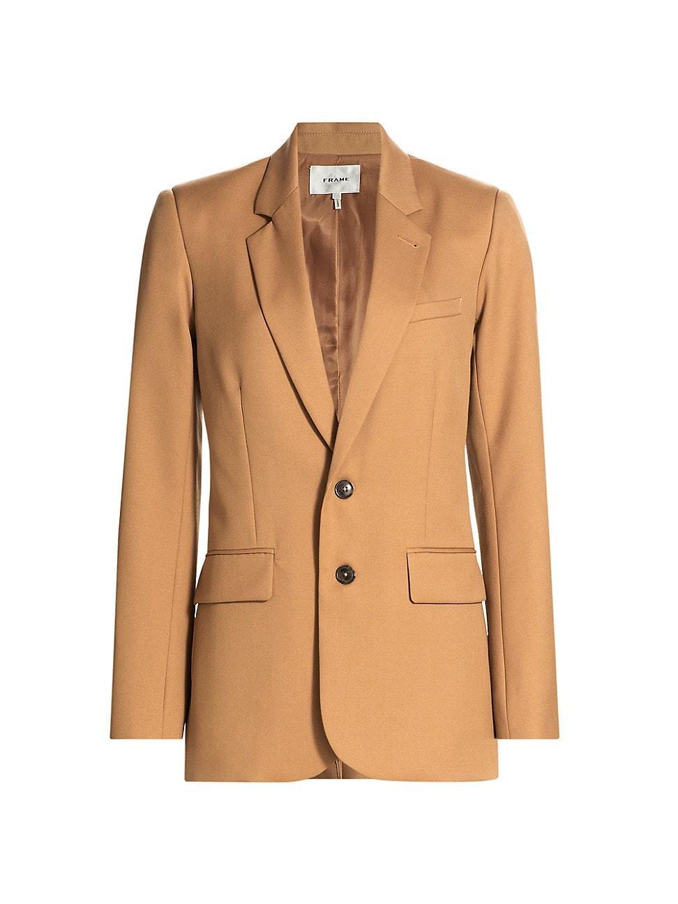 Womens Everday Wool-Blend Blazer Product Image