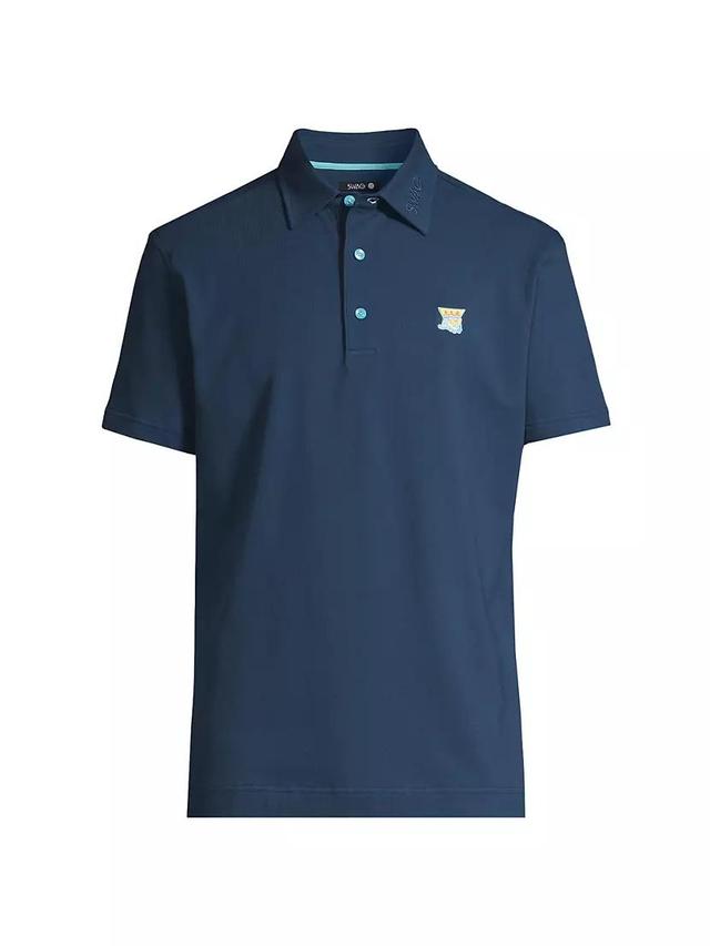 001.1 Swag King Athletic-Fit Polo Shirt Product Image