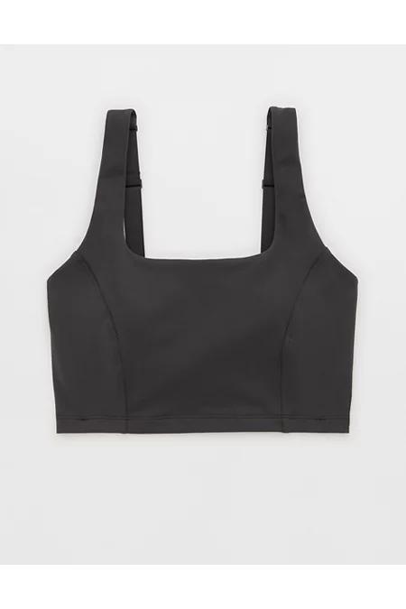 OFFLINE By Aerie The Hugger Square Neck Longline Sports Bra Women's Product Image