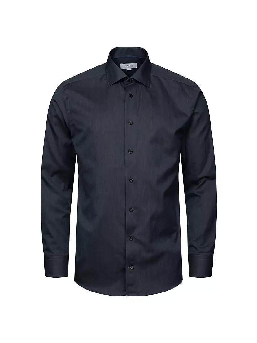 Contemporary-Fit Flannel Shirt Product Image