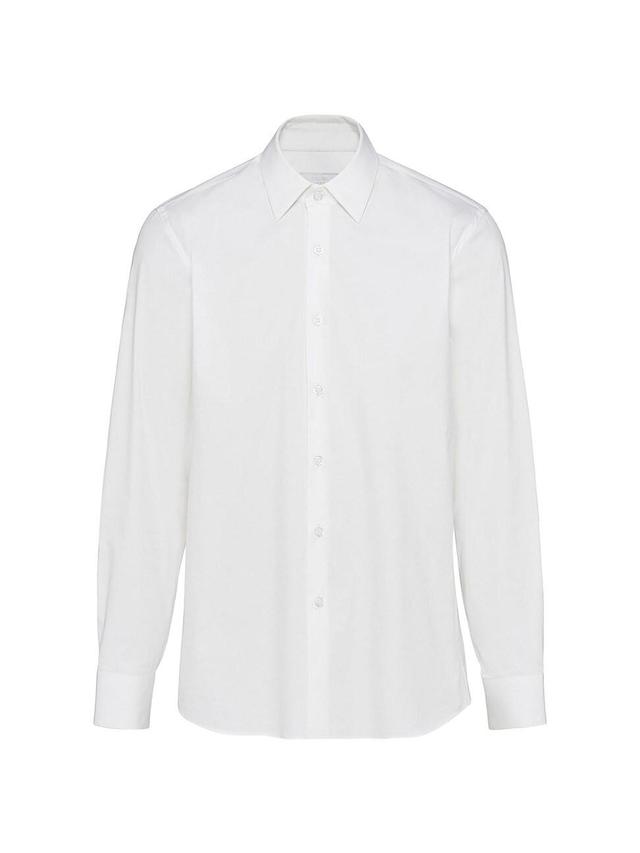 Mens Classic Stretch Poplin Sport Shirt Product Image