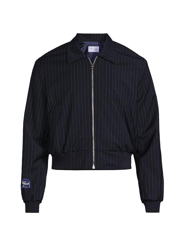 Mens Wool-Blend Full-Zip Jacket Product Image