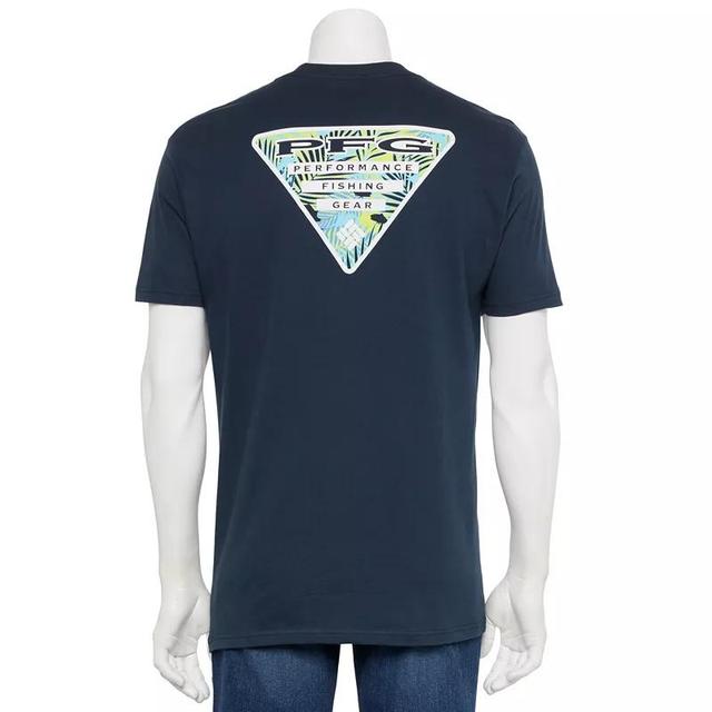 Mens Columbia Short Sleeve Graphic Tee, Mens Dark Blue Product Image