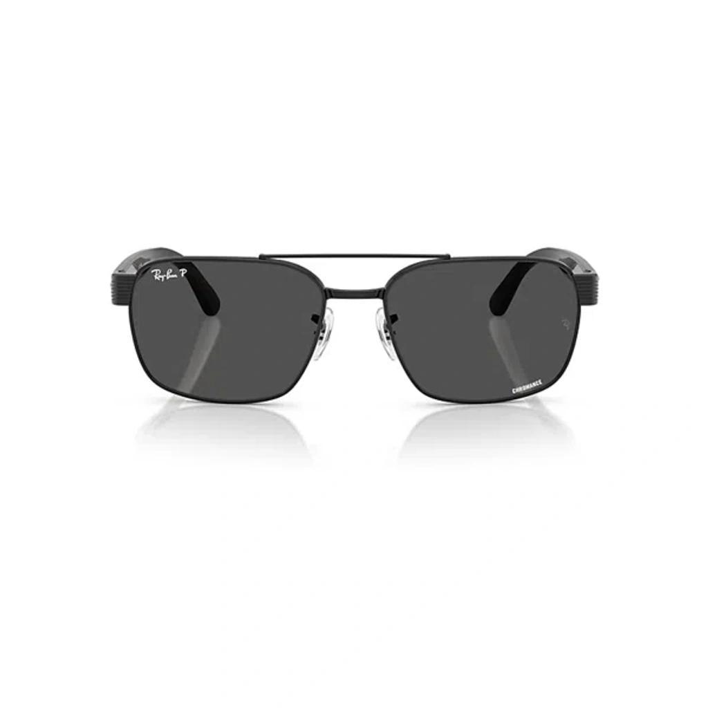 RAY BAN Rb3751ch Chromance Sunglasses Havana Grey Frame Grey Lenses Polarized 61-17 Product Image