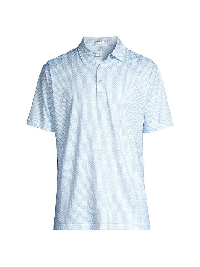 Mens Crown Sport Corkscrew Performance Jersey Polo Shirt Product Image