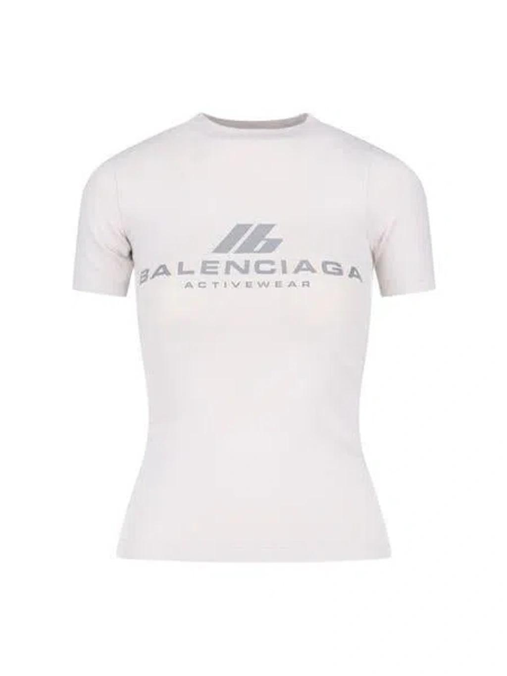 BALENCIAGA T-shirts And Polos In White Product Image