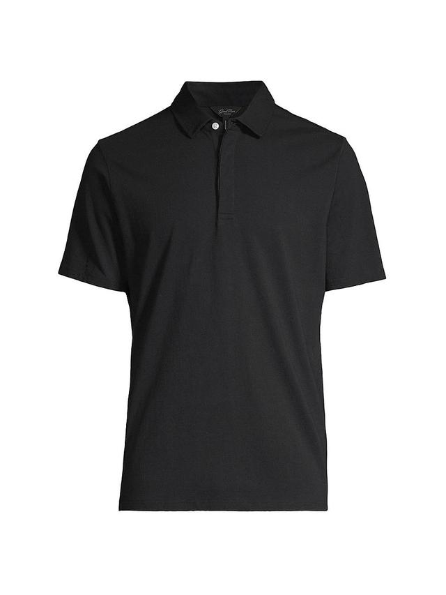 Mens Knit Polo Shirt Product Image