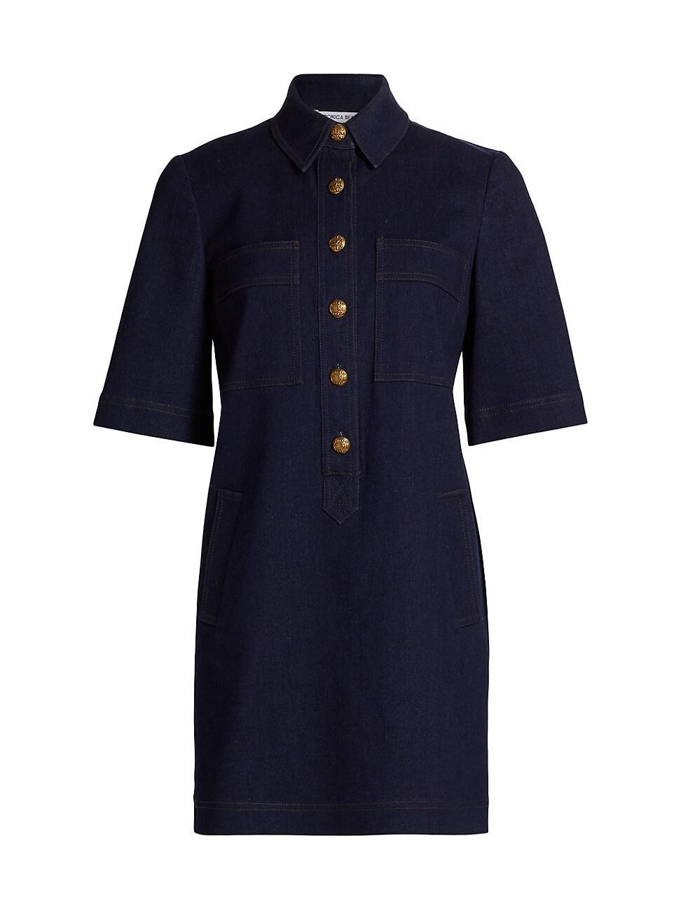 Womens Koulis Stretch-Denim Minidress Product Image