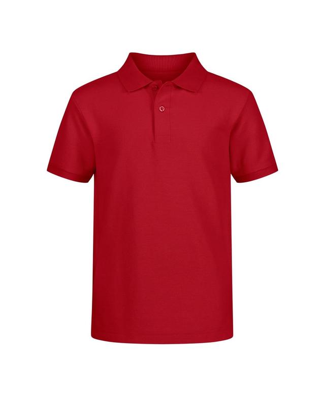 Nautica Big Boys Uniform Stretch Double Pique Polo Product Image