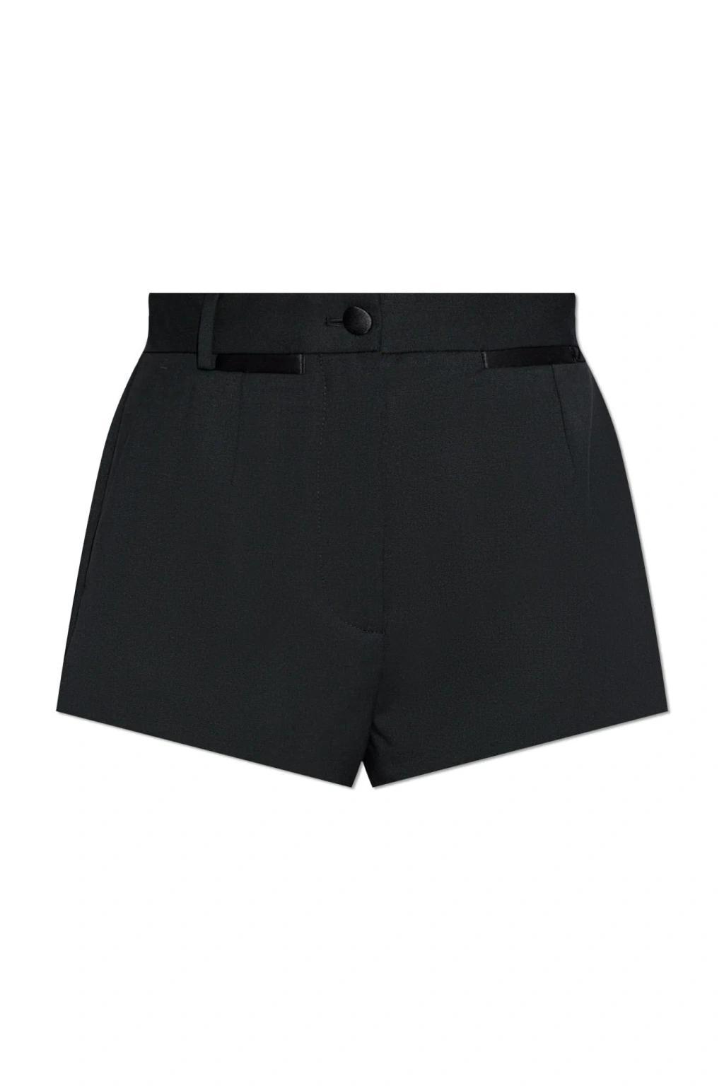 High Waist Shorts In Black product image